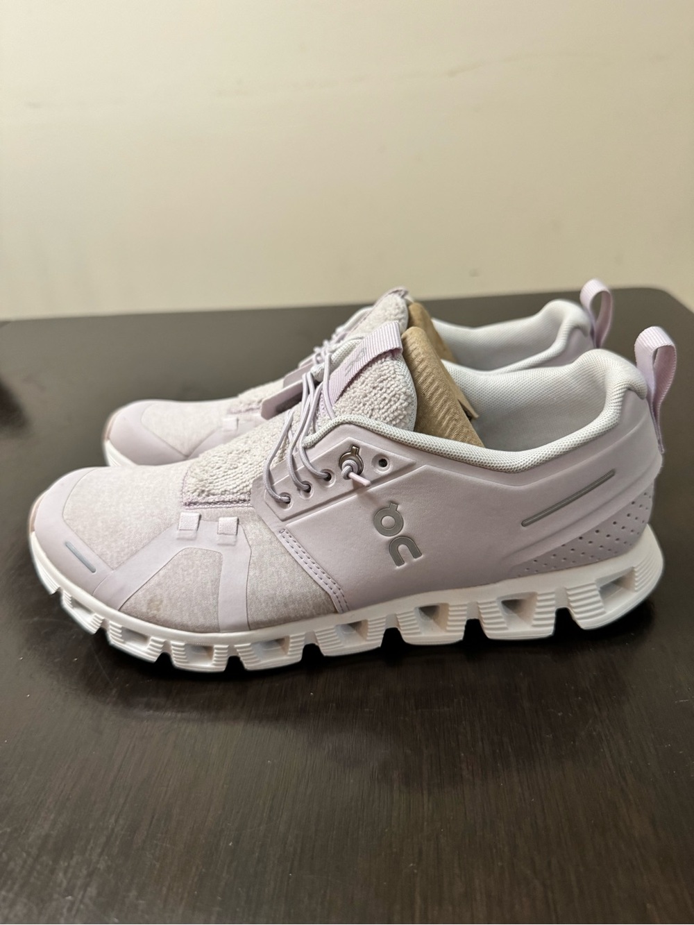 Womens cloud 5 terry white lily size 11